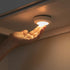 40 Closets, 2-Pack, Amazon Basics LED Puck Lights, Color Changing, Battery Operated, IR Remote, Lumens, Under Cabinet