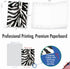 The Best Card Company - 10 Assorted Blank Notecards Bulk Box Set 4 x 5.12 Inch with Envelopes (10 Designs, 1 Each) -
