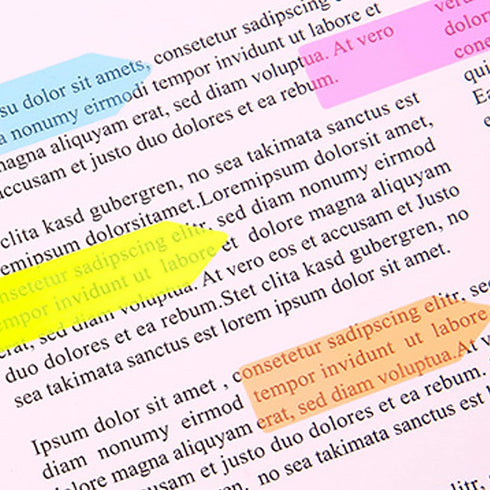 VANRA 960 Pieces Sticky Index Tabs, Page Markers, Arrow Flags, Writable Labels for Bookmarks