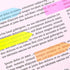 VANRA 960 Pieces Sticky Index Tabs, Page Markers, Arrow Flags, Writable Labels for Bookmarks