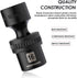 10-piece 3/8" Set, Metric,10-19mm, MIXPOWER Drive Shallow Universal Impact Socket Swivel Socket with Flexible Wobble