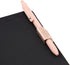 Juvale 7 Ring Business Check Binder, Checkbooks Organization, Rose Gold Faux Leather Folder for 600 Checks