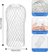 Gutter Guard 8 Pack, Gutter Downspout Guard 3.5 Inch Adjustable Aluminum Leaf Filter Strainer Gutter Guards Mesh Preventing Blockage Leaves Debris