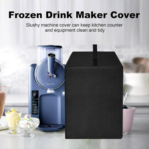 Frozen Margaritas,Frozen Slushie Machine Cover for GreenPan Frost Ice Cream Maker,Heavy Duty Waterproof Protective