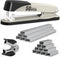Metal Heavy Duty Stapler, 50 Sheet Capacity with 1750 Staples and Staple Remover, Non-slip Office Stapler for Desk,
