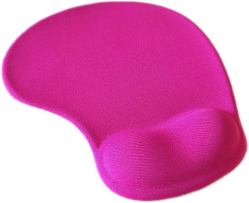 Ergonomic Portable Mouse Pad Non-slip Computer Mouse Pads Small 7D Gel Mouse Pad with Wrist Rest Rose by BETOMSPS