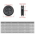 TuLick Grommets Grommet 6 5/8", 13/16", 7/8", 1", 1-3/16", 1-1/2" 51 Rubber for Wiring, Rubber Kit in Sizes for Drill