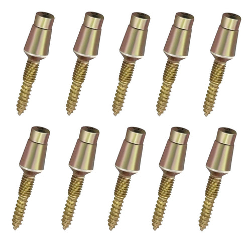 Door Hinges Security Screws, Tamper Proof Screws for Door Security, 10 Pack Accessory Hinge Screws