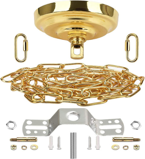 Sangle Soppfy Vingage Canopy Kit and Pendant Light Fixture Chain for Chandelier