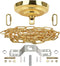 Sangle Soppfy Vingage Canopy Kit and Pendant Light Fixture Chain for Chandelier