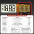 Beaquicy Digital Multimeter Tester, TRMS 4000 Counts Volt Meter Auto-Ranging, Measures Voltage Current Resistance