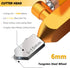 Manual Tile Cutter, 2 in 1 Glass Tile Cutter Hand Tool with Glass Breaking Pliers for DIY Cutting