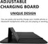 WeYingLe 15W Wireless Charging Mouse Pad with Phone Holder Gaming Mousepad Desk Mat Qi Fast Charging Pad Ultra-Smooth