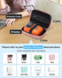 Memoking T02 Hard Storage Case, Compatible with Phomemo D30, SUPVAN E10, NIIMBOT D11, Waterproof Durable Shockproof
