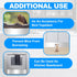 (8" 50') Aluminum Roof Flashing Roll - Sealing Windows, Doors, Siding & Roofing Ideal for Moss & Mildew Prevention x