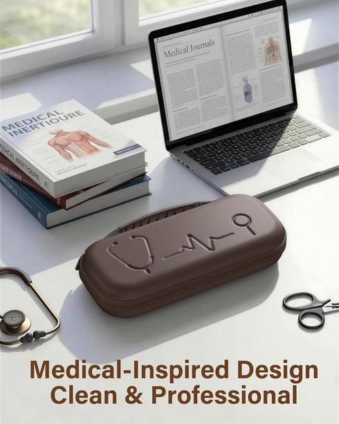 3M ProCase Stethoscope Case for Littmann Classic III & Cardiology IV, Hard Protective Carrying Bag Fits MDF, ADC, Omron