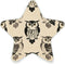 Burbuja Ink Owls LED Night Light Plug into Wall 0.2W Star-Shaped Nightlight Dusk