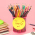 Round Sticky Notes 8 Color Bright Colorful Sticky Pad 75 Sheets/Pad Self-Sticky Note Pads