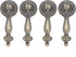 Alvinlite Antique Drawer Cabinet Pull Handle Bronze Handles Single Hole Handle for Bedside Cabinets Office Cabinets