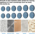 24Pcs Countertop YuCool Appliance Sliders for Kitchen, Self-Adhesive Small Kitchen Finds Appliance Slider Hacks Easy