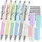 Tomorotec Mechanical Pencils Set: 6PCS Pack with Erasers, 0.5 mm HB Lead Pencil for School Supplies