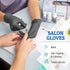 Hand-E Touch Disposable Grey Nitrile Gloves, 100 Count Latex Free Medical Gloves