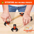 WETOLS Corner Clamp for Woodworking, 90 Degree Right Angle Clamp, 4Pcs Adjustable Spring Loaded