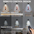 Dimmable 6000K Uplighting Indoor Uplights with Timer and Remote, Stepless Adjustable Color Temperature and Floor Can