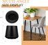 3/4" 12 Pack) VOCOMO Round Rubber Chair Leg Tips Caps, Chair Leg Floor Protectors Furniture Legs Caps Non Slip Reduce