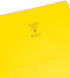 Smead File Folder, Reinforced Straight-Cut Tab, Legal Size, Yellow, 100 per Box (17910)