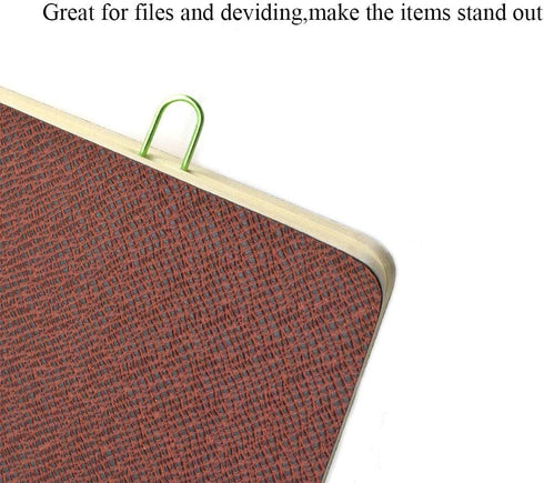 HAHIYO Large Green Paper Clips, 2 Inches Vinyl Coated, Sturdy for Bookmarking, Organizing Home Office, 80 Pack