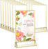 Yuanan 12 PCS Acrylic Sign Holders, 4x6 Inch Wedding Table Number Holder Table
