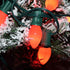 Xingzd 25Ft C7 27 Bulbs, Red Chritsmas Lights Outdoor, Vintage String Lights with Red Baked Incandescent Hanging Patio