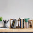 ZOOFOX Bamboo Desktop Bookshelf - Expandable Organizer, Small Display Shelf Book Rack for Office Supplies