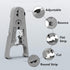 Yankok S501B Cable Stripping and Cutting Tool Gray with Adjustable Blade Depth for UTP, FTP, STP, CAT5/5e CAT6/6a