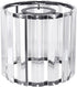 Drum Lampshades Crystal Lamp Shade Clear Glass Shade Cylinder Shaped Replacement Modern
