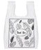 Yesland 500 Pack Plastic Bags with Handles, Clear Thank You Plastic Grocery Bags