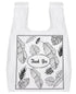 Yesland 500 Pack Plastic Bags with Handles, Clear Thank You Plastic Grocery Bags
