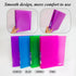 BAZIC 3 Ring Binder, 1" Poly Binders Organizer, Glitter Color Soft Cover, Holds 175 Sheets, 4-Count