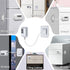 Upgraded Fridge Lock, Combination Refrigerator Lock for Child Safety, Freezer Lock with Code, White