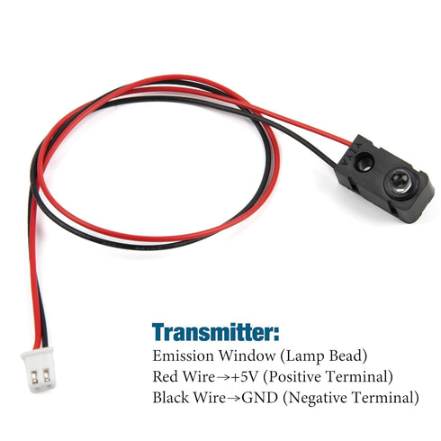 Starry 5Pcs Counting 5MM IR Break Beam Sensor LEDs Module Distance Sensor Split Through-Beam Photoelectric Switch