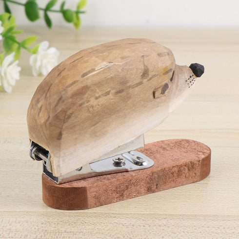 Mini Stapler with Staples, Small Cute Stapler for Desk, Hedgehog Animal Supplies for Student or Office Use