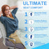 Eozier 6in Seat Cushion for Hip Coccyx Pressure Relief, Thick Extra Large Ergonomic Memory Foam Cushions for Sciatica