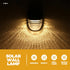 Ipetboom Solar Wall Lamp Outdoor Garden Fence Light Energy Saving LED Decorative Wall Sconce for Courtyard Patio