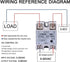 TWTADE SSR-25 DD Solid State Relay 25A DC 3-32V to DC 5-60V + Heat Sink