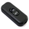 E-outstanding Inline Cord Switch On/Off Black Button Feed Cord Switch for Table Lamp Desk Light