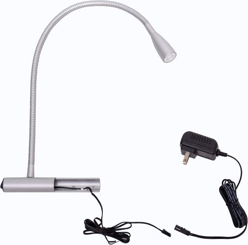 BiNFU Bedside Reading Light with Knob Switch Flexible Gooseneck LED Bed Lamp Headboard Wall