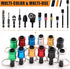 21Pcs 1/4 105 1/4 Bit Holder Cool Gadgets, Windspeed Quick Release Bit Holder Keychain for Impact Driver with Degree