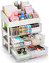 Desk Organizer with Drawers, 3 Drawers Storage Organizer for Office Supplies, Makeup, Desktop Storage Box