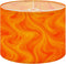 LASENLANP Lamp Shade Abstract beautiful red swirl liquid colorful marble surface Orange Drum